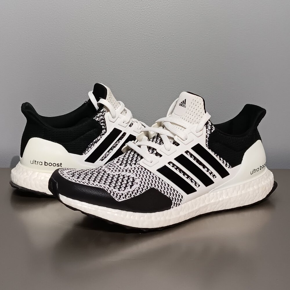 Cookies & Cream Adidas UltraBoost 1.0 DNA Running/Walking Shoes (Men's Size 9.5)